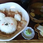 よりみち茶屋とおまわり - くまわさび丼 790円（ご飯少し軽め）