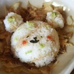 よりみち茶屋とおまわり - ワサビと醤油をのせたクマちゃん