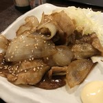 堺筋本町酒場 - 豚のしょうが焼き＠500円