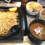 四代目けいすけ - 22日の伊勢海老と渡り蟹のつけ麺とタンメンのあたま