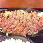 ゴリ食堂 - ゴリステーキ定食 950円