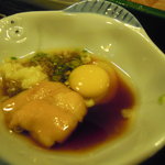 宝寿司分店 - 雲丹醤油で