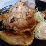 まるやま食堂 - リブロース生姜焼き