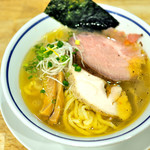 手打式超多加水麺 ののくら - '19.01中華そば(塩)