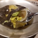 SUGALABO - フォアグラ　黒トリュフ　土佐ジローのコンソメ