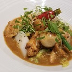 SUGALABO - 噴火湾 鮟鱇　冬野菜　ジロール茸