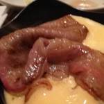 和牛とワイン フォーコ - 玉子ムースにつけて