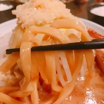 Yokohama Iekei No Jiya - 箸の倍ある麺