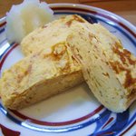 手打うどん かとう - ふわふわで上品な出汁巻き