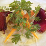 カーサ カルマ - ミンク鯨の生ハムといちじく