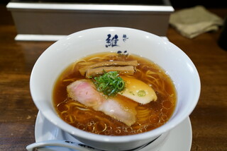 麺や 維新 - 醤油らぁ麺790円