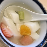 銀座アスター - 杏仁豆腐