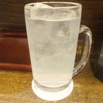 Yakitori Wakatake - 焼酎割レモン(弐杯目)