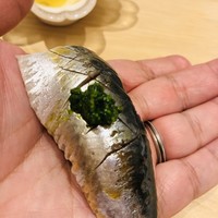 すし岩瀬 - 鰯。大羽サイズ
