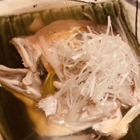 すし岩瀬 - 甘鯛の兜の酒蒸し