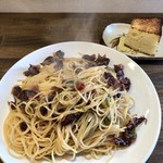 ナガタ店 - 蛍烏賊とフキノトウのパスタ（pasta）