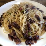 ナガタ店 - 蛍烏賊とフキノトウのパスタ（pasta）