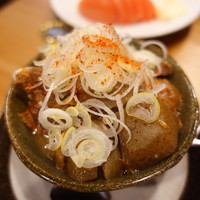 ブルーキッチン 堺筋本町店 - 名物！！牛スジ土手焼