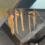 つかふき屋 - 一夜干し中、