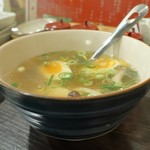 つかふき屋 - 煮玉子にゅうめん