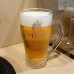 よし春 - 生ビール