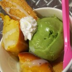 サーティワンアイスクリーム - 料理写真:ホットサーティワンドルチェ スイートポテト