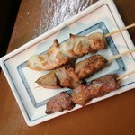 山根商店 - 2019焼き鳥・レバー・ハツ