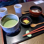 Warakukanon - 抹茶とぜんざいセット