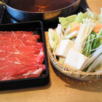 しゃぶ菜 - 牛すき焼き定食