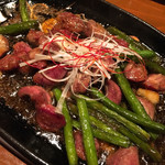 Okage Mairi - 砂肝の黒胡椒炒め
