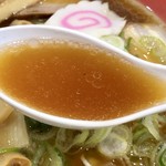 幸楽苑 - 鶏出汁＆鰹のスープ