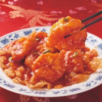 殻むき大海老の料理