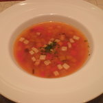 エノテカ・オルモ・デル・カウカソ - 野菜とベーコンのミネストローネ