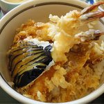 ゆう天 - めおとｾｯﾄ(1260円)天丼