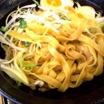 福々麺 - まぜ油麺　麺