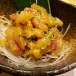 海鮮炭焼処とら太 - 本日のなめろう