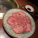 焼肉 李 - 塩タン 1000円