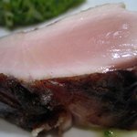 カンテサンス - .鰆、ヴェント・デスターテと沢山の柑橘。中心はヌーディ。