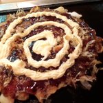 Okonomiyaki Chiyo - お好み焼き（イカ玉）