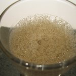 カンテサンス - 2010夏焼きとうもろこしのスープ。香ばしくて♡