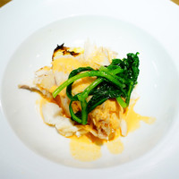 キャトルラパン　神戸三宮 - 鱸のポワレ アメリケーヌ