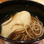 すし 喜邑 - 牡蠣蕎麦