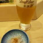 柳鮨 - 生ビール