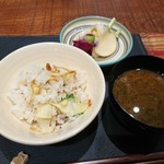 傳 - (2019年1月　訪問)食事全景。