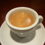 ル・サンジュ - 食後のエスプレッソ