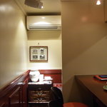 ル・サンジュ - お店の奥の方