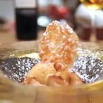 ARMONICO - 紅玉のロースト　バラの香り　 マルサラ酒のジェラート