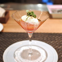 ARMONICO - 完熟トマトのジュレとモッツァレラチーズのムース