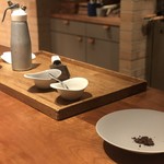 メートルルナール - デザートのセッティング