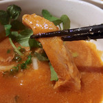 アジトイズム - つけめんロッソ（850円）＋〆のリゾット（200円）